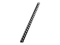 Miniatyrbild 2 av 5: Leitz ComBIND - 12 mm - 32 cm - 21 ringar - A4 (210 x 297 mm) - 95 ark - svart - 100 stk plastbindningskam
