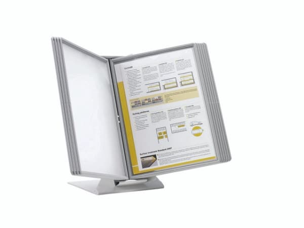 SuperioR Bord Display A4 till 20 Lommer Grå