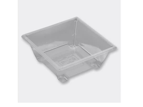 Bakke Gourmet Express 585 ml 141x141x55 mm APET Klar,8 pk x 50 stk/krt