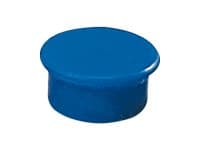 Magneetti, pyöreä, 13 mm, sininen, pakkaus 10 stk.