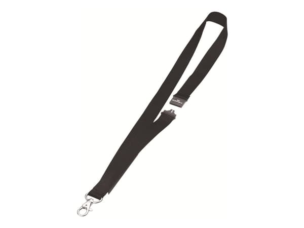 Keyhanger Durable, med karbinhake, svart, 10 st.