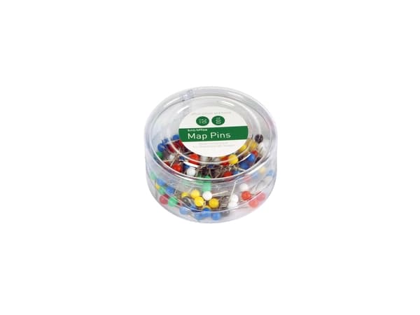 Kortnålar 4 mm x 20 mm i olika färger (100 st.)