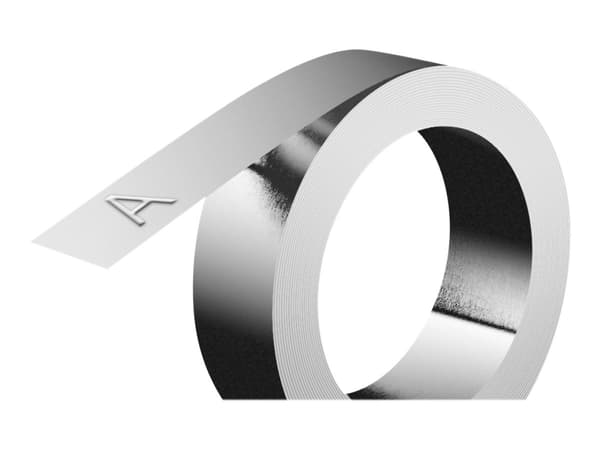 DYMO - Ikke-adhesiv - sølv - Rull (1,2 cm x 4,8 m) 1 kassett(er) tape - for DYMO M1011