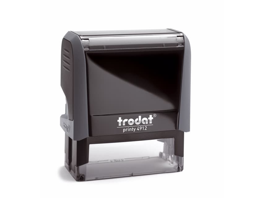 Stämpel TRODAT 4912 46x16mm med kupong