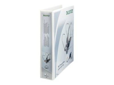 Leitz 180° - Presentationsspakvalvfil - ryggbredd: 80 mm - för A4 Maxi - kapacitet: 600 ark - vit