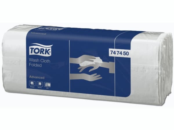 Vaskeklud Tork Advanced H3 hvid 6-lag Z-fold 20x80 ark - (1600 ark pr. karton)