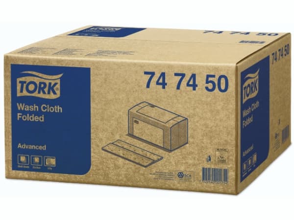 Vaskeklud Tork Advanced H3 hvid 6-lag Z-fold 20x80 ark - (1600 ark pr. karton)