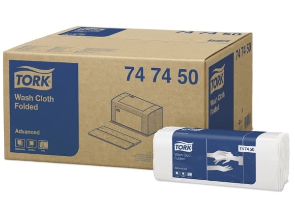 Vaskeklud Tork Advanced H3 hvid 6-lag Z-fold 20x80 ark - (1600 ark pr. karton)