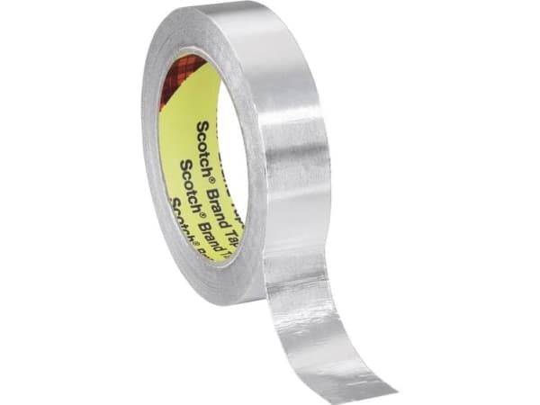 3M skjermingstape, aluminiumsfolie (L x B) 16,5 m x 15 mm sølv (ASTM D 1000) SCOTCH 1170 Innhold: 1 Ro (FE-5100-5296-5)