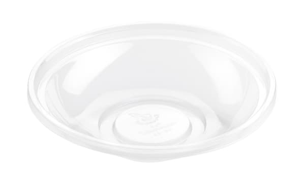 Duni - Skål - Størrelse 22 x 22 cm - Høyde 4.5 cm - 700 ml - avhendbar - gjennomsiktig (en pakke 45)