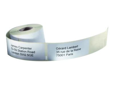 Avery Zweckform - Papper - permanent häftning - vit - 25 x 54 mm 500 etikett (er) (1 rulle/rullar x 500) rectangular address labels