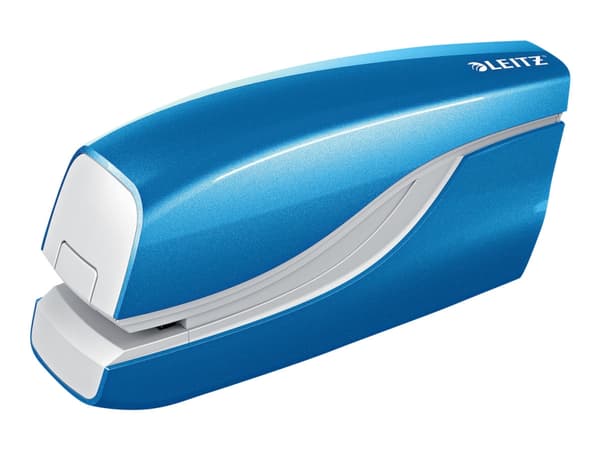 Leitz WOW NeXXt - Elektrisk häftapparat - 10 ark / 1 mm - No.10 - metallic-blå