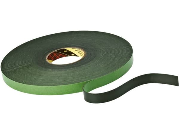 3M Dobbeltsidig selvklebende tape 9515B Sort (L x B) 33 m x 12 mm Akryl Innhold: 1 rull(er) (KT777306210)