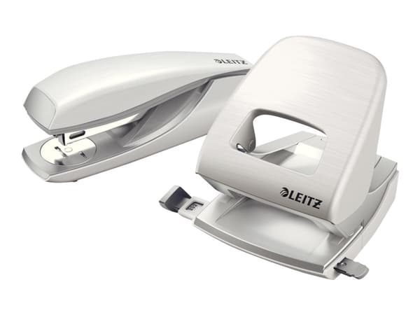 Leitz NeXXt 5006 - Hullstanser - 30 ark - plast, metall - arktisk hvitt
