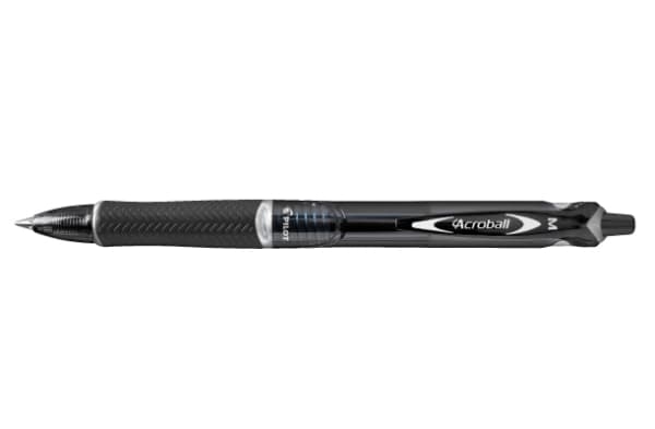 Kuglepen Pilot Acroball medium sort (stk.)
