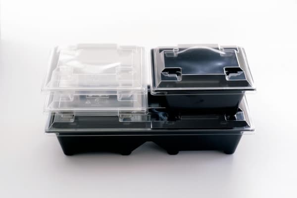 Låg Gourmet Express Dome 145x145x20 mm APET Klar,300 stk/krt