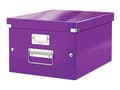 Miniatyrbild 3 av 5: Leitz Click & Store - Förvaringsbox - för A4 (210 x 297 mm) - lila metallic