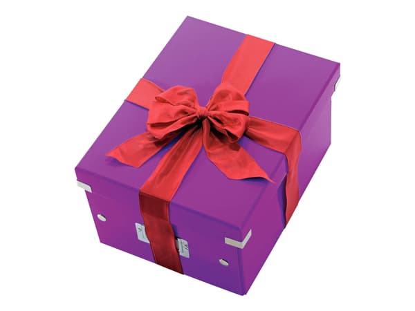 Leitz Click & Store - Förvaringsbox - för A4 (210 x 297 mm) - lila metallic
