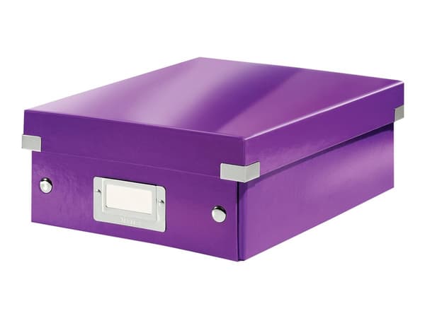 Leitz Click & Store WOW Small - Förvaringsbox - lila