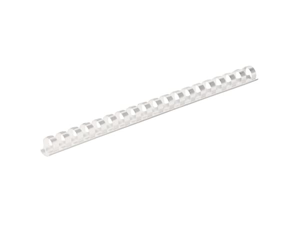 Spiralrygg Fellowes A4 vit 12mm 56-80 ark - (100 st.)