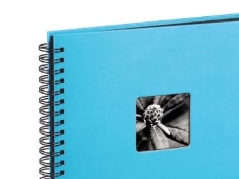 Hama Spiral Bound "Fine Art" - Album - 100 x 4x6 in (10x15 cm) - Nøtral - turkis x 1