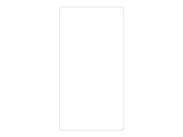 Postlabels 105x251 mm hvid Capture universaletiket Z-fals (karton á 2000 stk.)