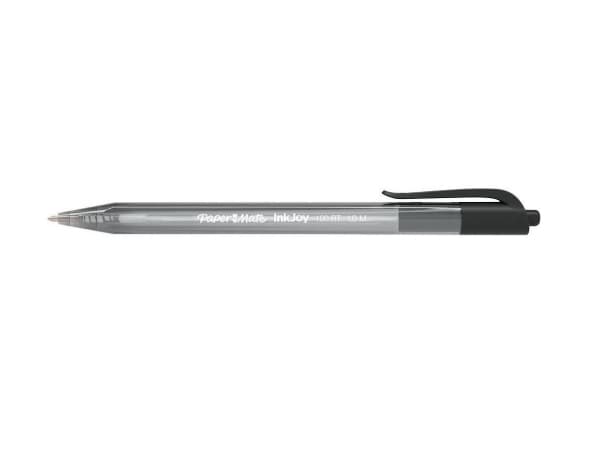 Kuglepen Paper Mate Inkjoy 100 sort, pakke med 80+20 stk.