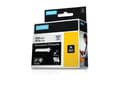 Pikkukuva 1 / 5: DYMO - Polyesteri - sort på klart - Rulle (0,9 cm x 5,5 m) 1 kassette(r) permanent tape - for Rhino 4200, 6000, 6000 Hard Case Kit (kovalevysarja)