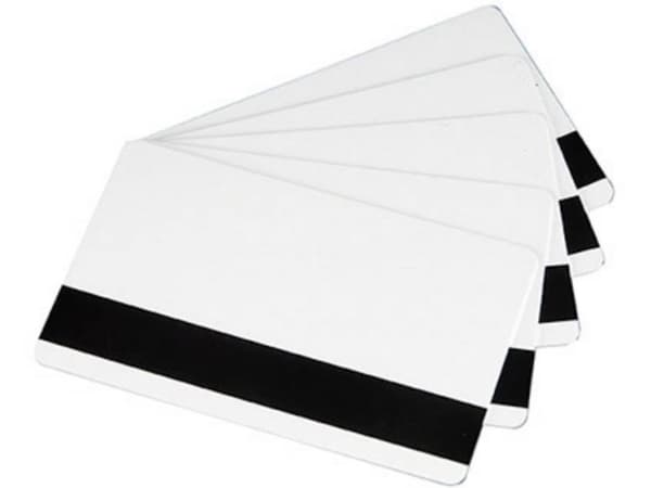 Zebra Premier PVC Card, 30 mil Low Coercivity Mag. Stripe (5 packs x 100)