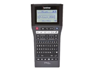 Brother P-Touch PT-H500 - Etikettmaker - S/H - termotransfer - Rull (2,4 cm) - 180 dpi - inntil 20 mm/sek - USB 2.0 - kutter - 7-linjers utskrift
