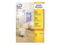 Miniatyrbild 3 av 5: Avery L3415 - Vit - 40 mm rund 2400 st (100 ark x 24) runda etiketter