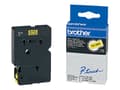Miniatyrbilde 3 av 5: Brother - Svart, gul - Rull (1,2 cm x 8 m) 1 kassett(er) laminert teip - for P-Touch PT-2000, PT-3000, PT-500, PT-5000, PT-8E