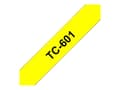 Miniatyrbilde 4 av 5: Brother - Svart, gul - Rull (1,2 cm x 8 m) 1 kassett(er) laminert teip - for P-Touch PT-2000, PT-3000, PT-500, PT-5000, PT-8E