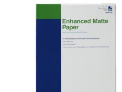 Epson Enhanced Matte - Matt - A3 plus (329 x 423 mm) - 192 g/m² - 100 ark papper - för SureColor SC-P700, P7500, P900, P9500, T2100, T3100, T3400, T3