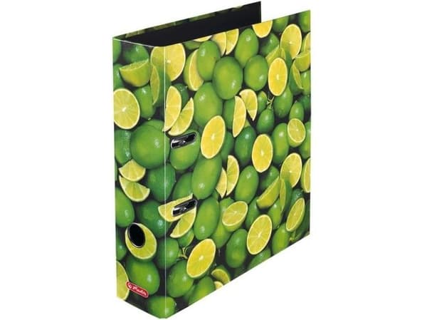 Herlitz maX.file - Spakbågesfil - ryggbredd: 80 mm - för A4 - limedesign