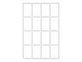 Pikkukuva 5 / 5: HERMA 2450, Valkoinen, Pyöristetty suorakulmio, Selluloosa, Paperi, Saksa, 25 mm, 40 mm