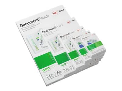 Lamineringslomme GBC A3 100 micron (100 stk.)