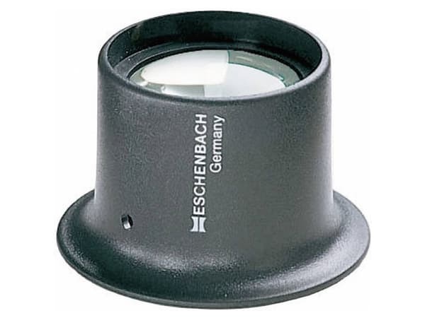 Eschenbach 1124110 Uhrmacherwerkzeug Urmagerlup Forstørrelsesfaktor: 10 x Linsestørrelse: (Ø) 25 mm Antracit