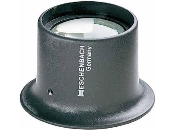 Eschenbach 1124110 Uhrmacherwerkzeug Urmagerlup Forstørrelsesfaktor: 10 x Linsestørrelse: (Ø) 25 mm Antracit
