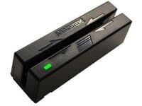 MagTek SureSwipe Reader USB HID Keyboard Interface - Kortläsare (Spår 1, 2 och 3) - USB - svart