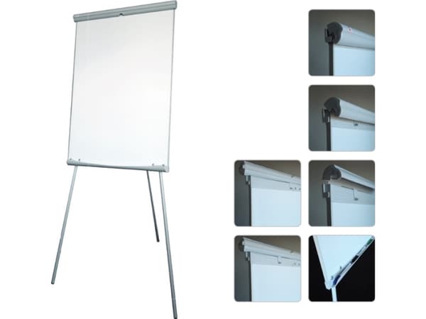 Flipchart 2x3 Flipchart ECO magneettinen kuivapyyhittävä (TF01 harmaa)