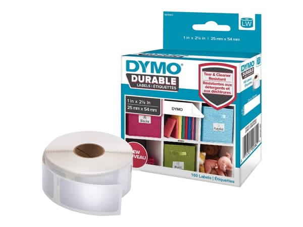 DYMO LabelWriter Address - Lim - vit - 25 x 54 mm 160 etikett (er) (1 rulle/rullar x 160) etiketter - för DYMO LabelWriter 310, 315, 320, 330, 400, 4