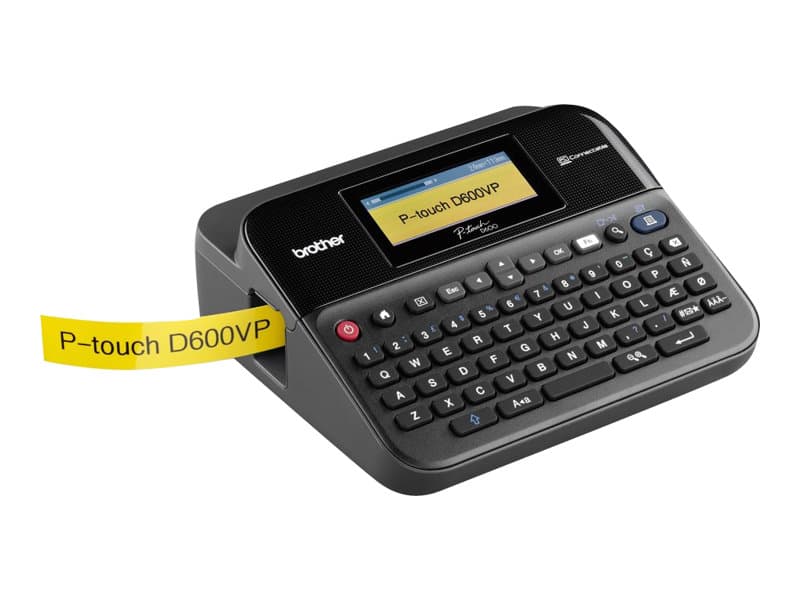 Brother PT-D600VP etikettskrivare Termal transfer 180 x 360 DPI Kabel TZe QWERTY