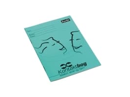 Kontaktbog Bantex A6 med 32 sider