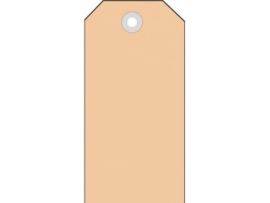 HERMA - Kartong - jämnbrun - 60 x 35 mm 1000 stk flikar