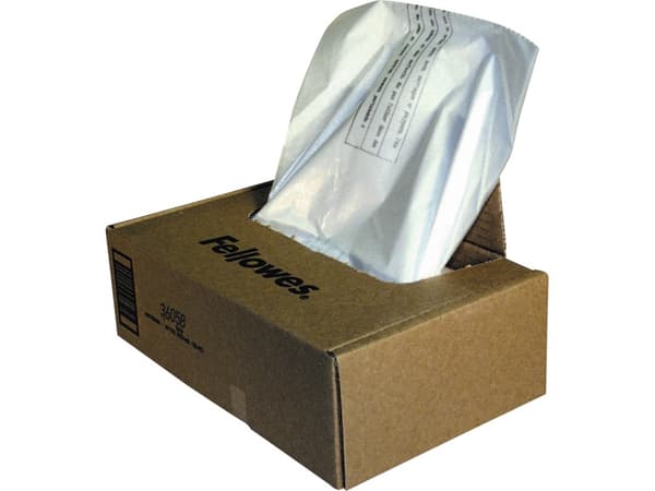 Fellowes Powershred - Avfallspose (en pakke 50) - for Fellowes 485Ci; Powershred 425Ci, 425i, 485Ci, 485i