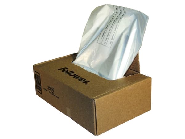 Fellowes Powershred - Avfallspose (en pakke 50) - for Fellowes 485Ci; Powershred 425Ci, 425i, 485Ci, 485i