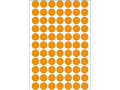 Miniatyrbild 4 av 5: HERMA - Permanent häftning - skinande orange - 13 mm rund 1848 etikett (er) (24 ark x 77) etiketter