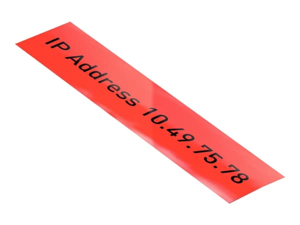 Leitz - Selv-adhesiv - rød - Rull (1,27 cm x 11,8 m) 1 kassett(er) merketape - for Leitz Icon Smart Labeling System