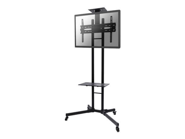Neomounts PLASMA-M1700E - Vogn - for flatpanel / AV-utstyr - svart - skjermstørrelse: 32"-70"